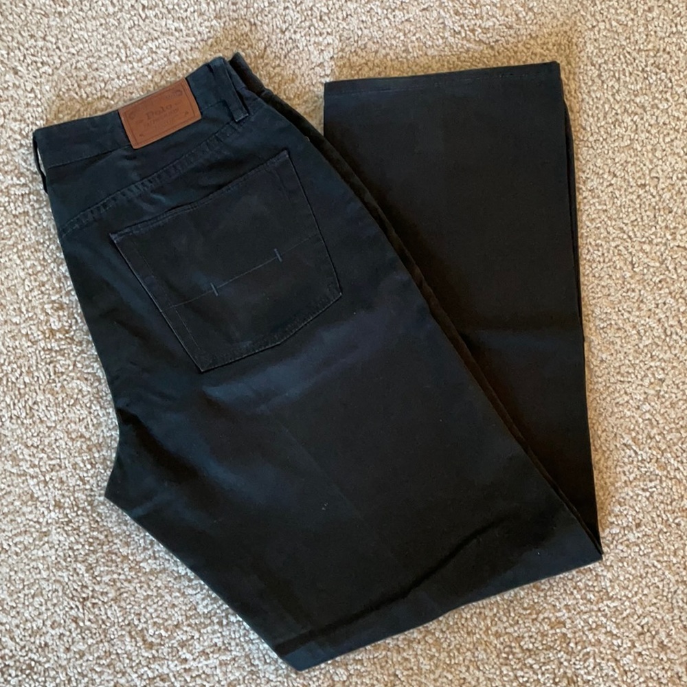 Men's Polo Ralph Lauren Black Pant Size 32/30